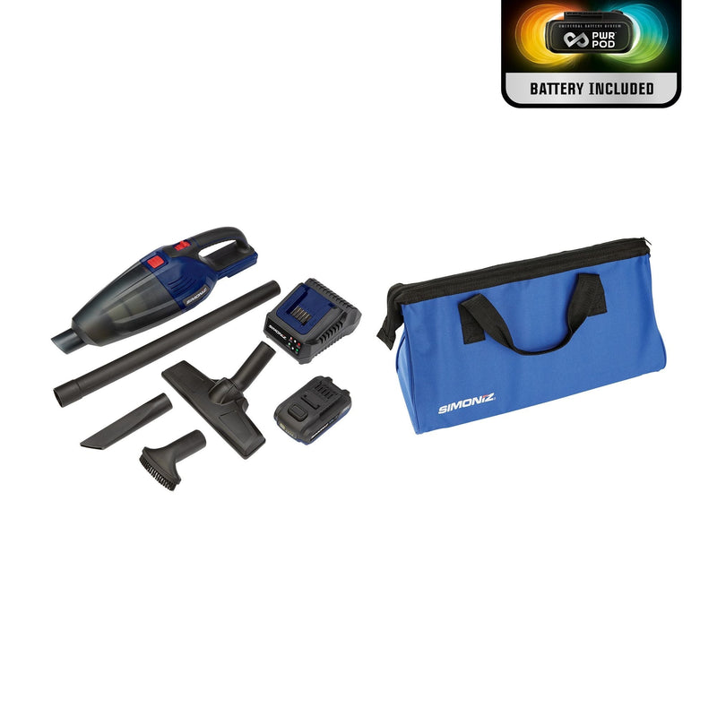 20V Max Cordless Car Hand Vacuum with 2.0 Ah battery H1713