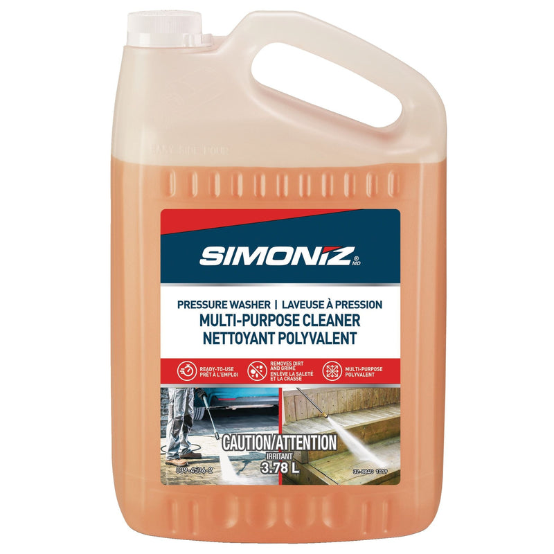 Non-Toxic All-Purpose Ready-to-Use Pressure Washer Detergent, 3.78L H1699