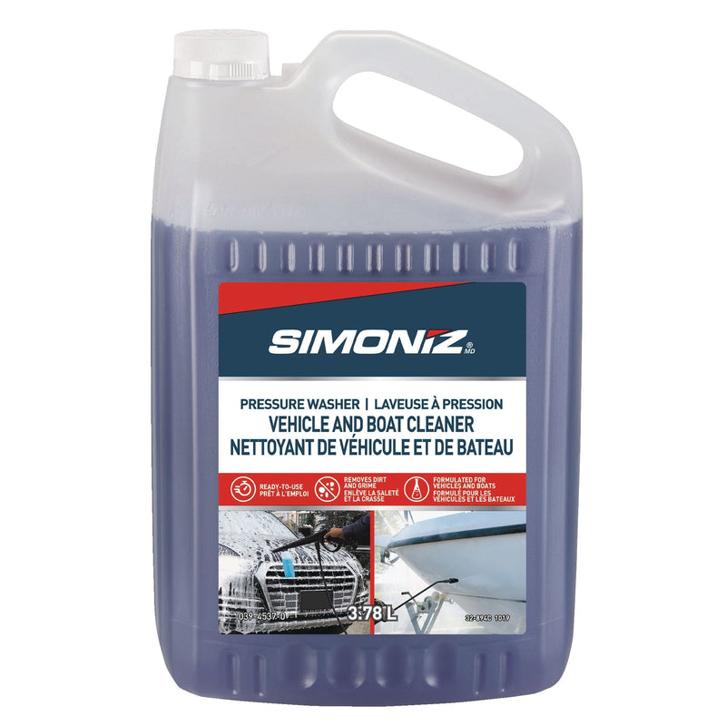 Non-Toxic Vehicles & Boats Ready-to-Use Pressure Washer Detergent, 3.78L R7692