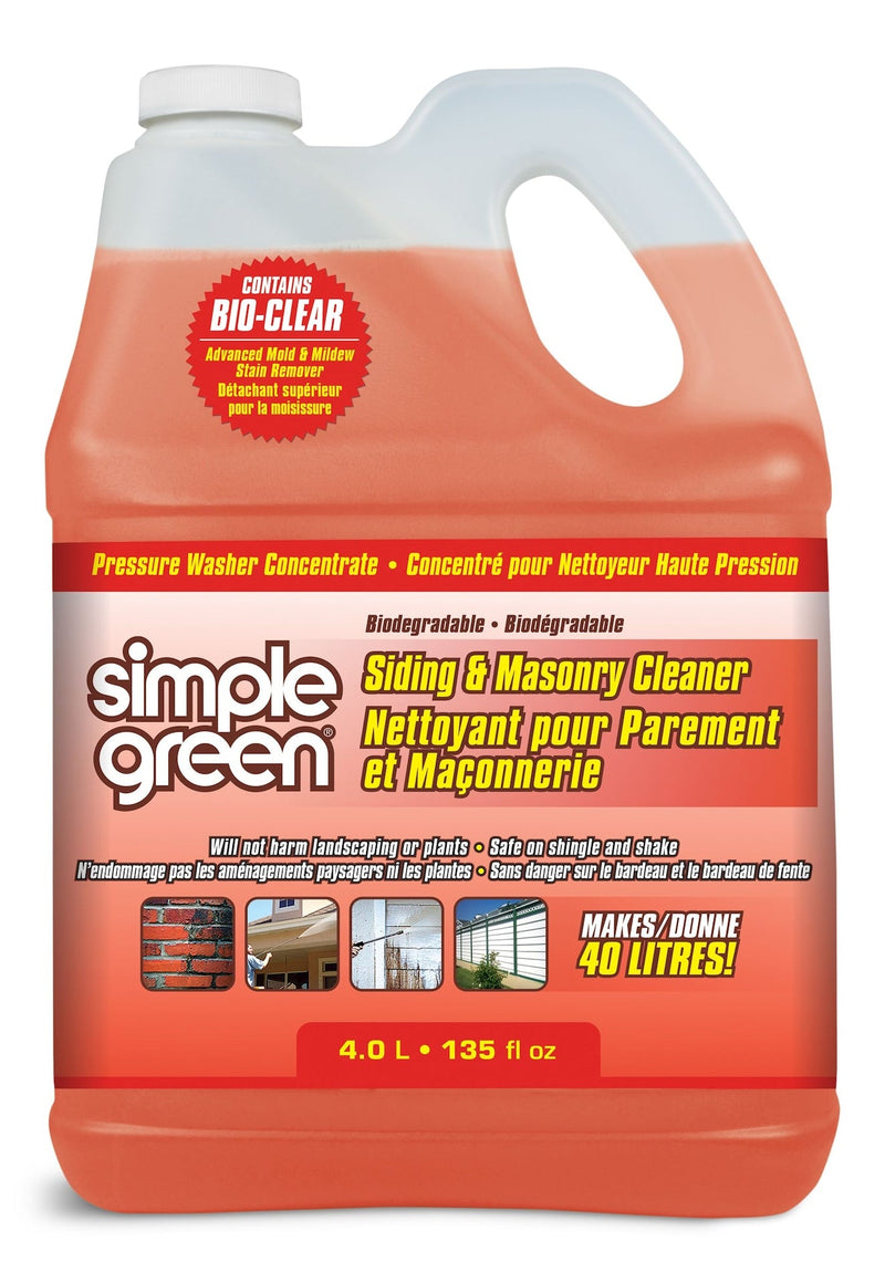 Siding & Masonry Pressure Washer Detergent, 4L K1452