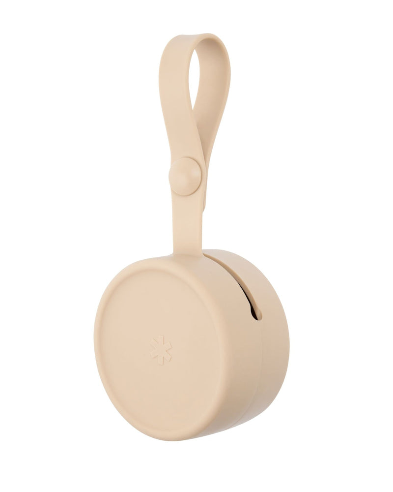 Silicone BPA-Free Pacifier Case, Beige U0010