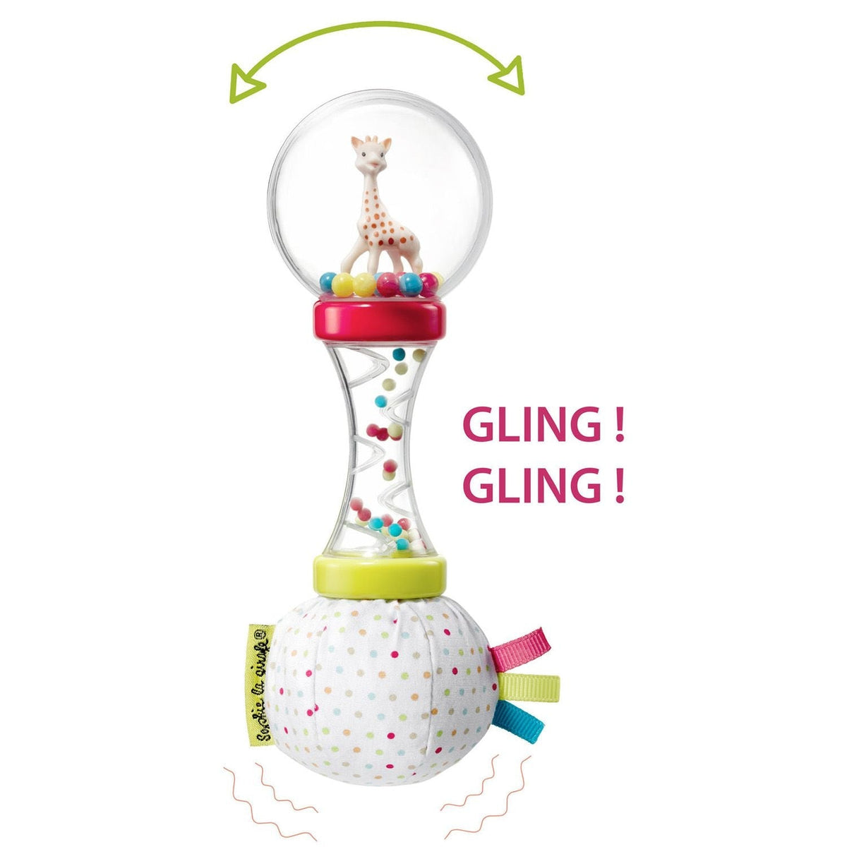 Soft Maracas Rattle for Babies, Ages 3+