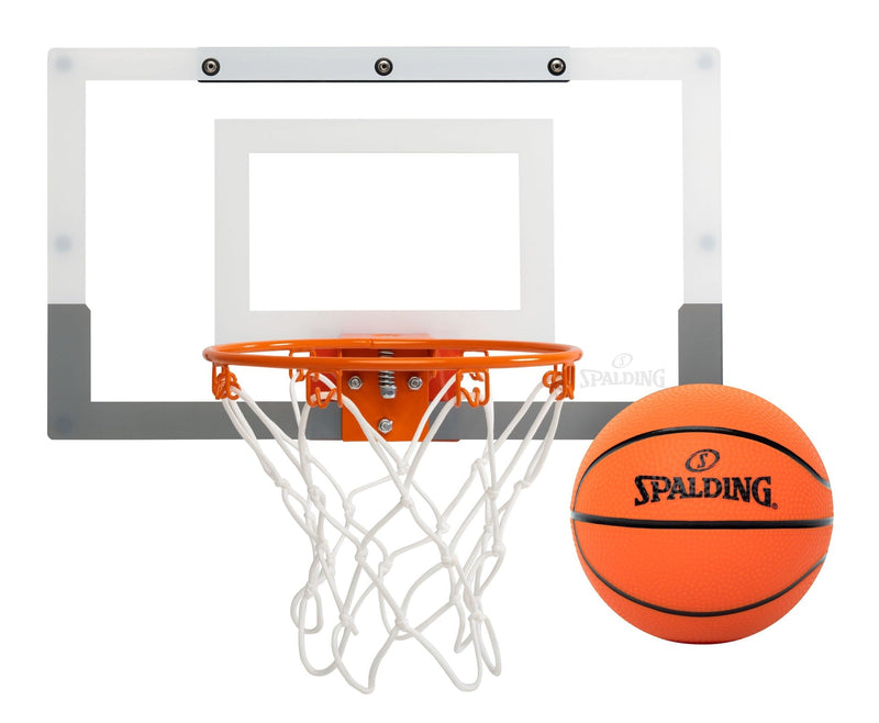 Slam Jam Indoor Over-the-Door Mounting Mini Basketball Hoop & Net with Ball O2627