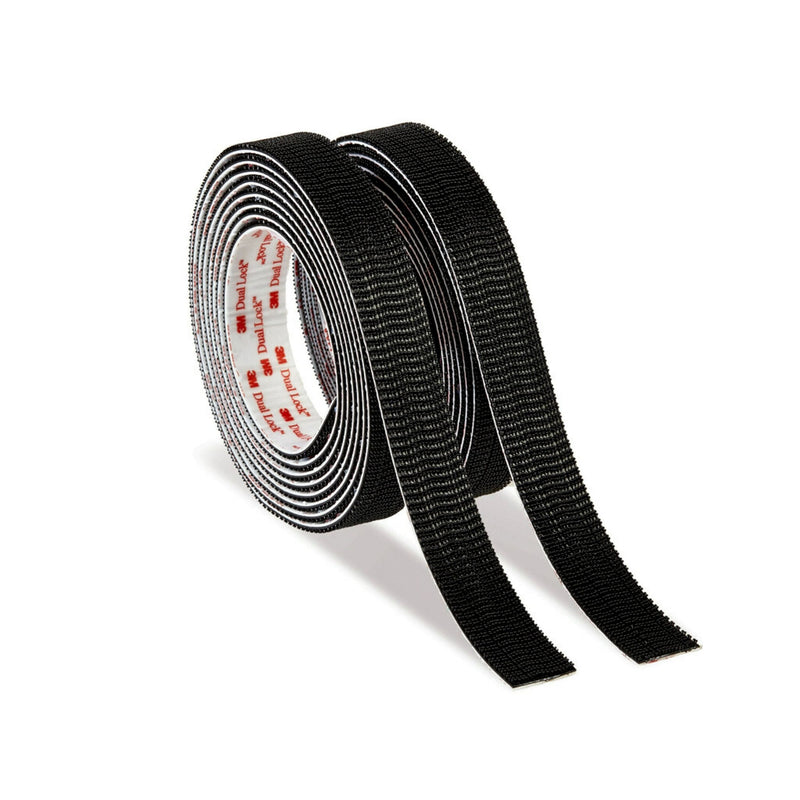 Extreme Fastener Mounting Rolls RF6741, 1-in x 48-in, Black, 2 Rolls R2253