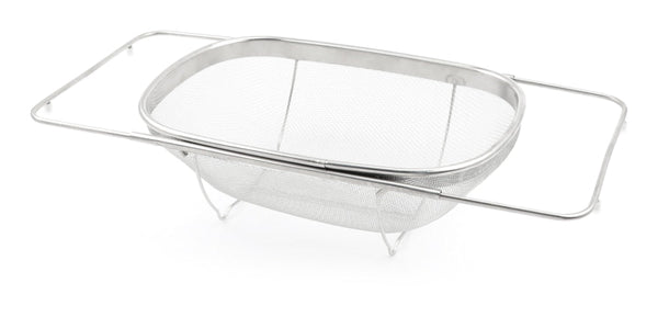 Stainless Steel Expandable Strainer, 13.5 x 9.5-in, 3.21-L I1871