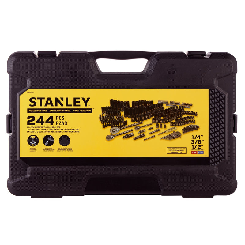 244 Piece Black Chrome Socket Set J5698