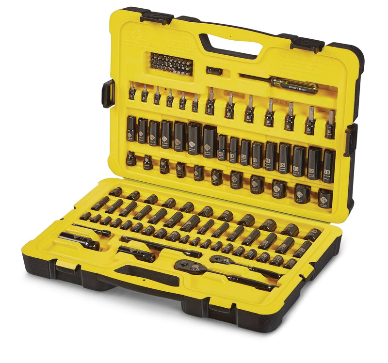 Professional Grade Black Chrome Socket Set, 122-pc, SAE/Metric Z5761