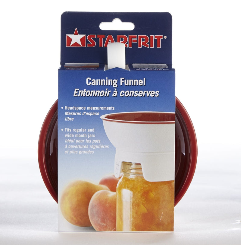 Dishwasher Safe Plastic Canning Funnel for Regular and Wide Mouth Mason Jars S7252