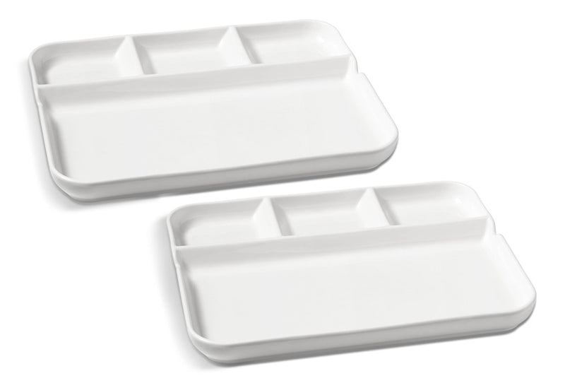 Large Fondue Plates, 2-pk Z6004
