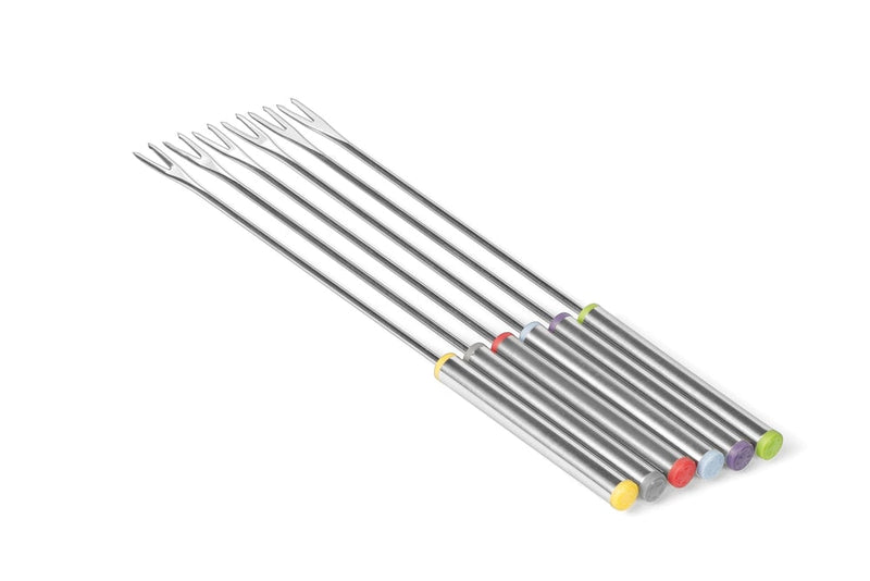 Stainless Steel Fondue Fork Set, Dishwasher Safe, One Size, 6-pc M6246
