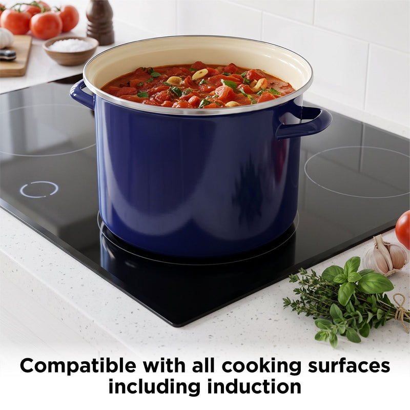 Stock Pot, 2-pk, Navy H3831