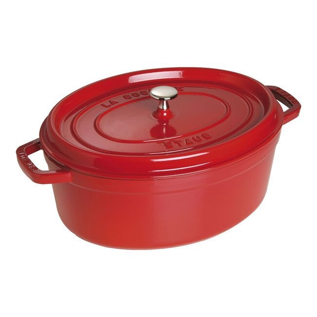 5.5L / 5.75QT OVAL COCOTTE - CHERRY A2368