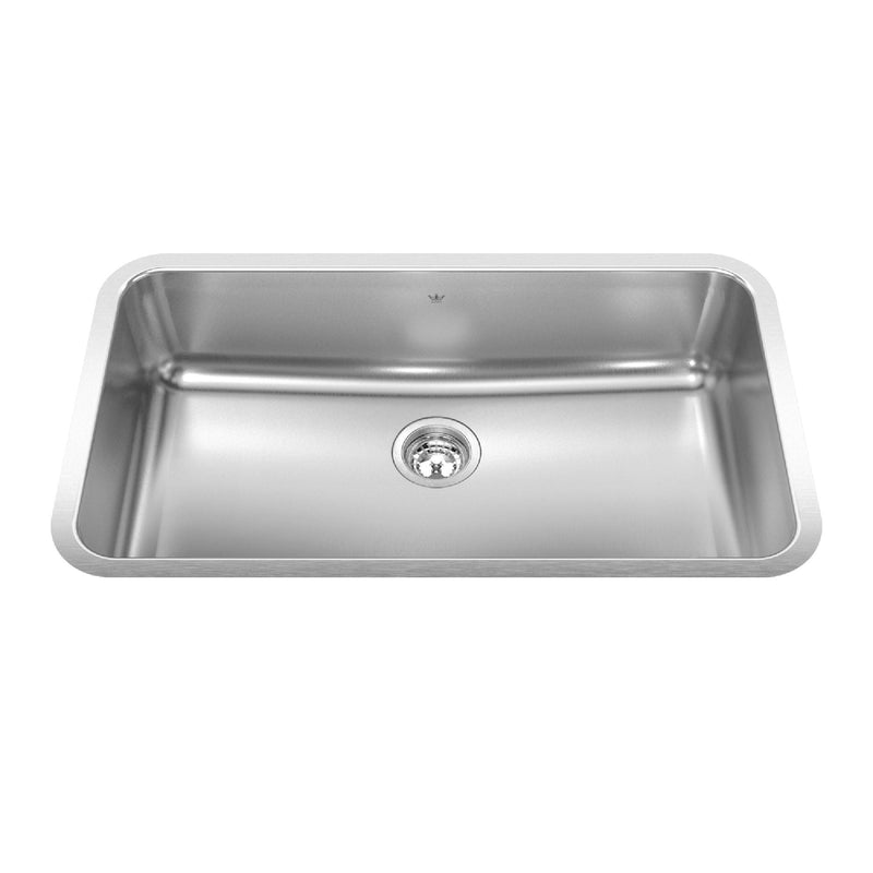 Single Stainless Steel Sink, 32.75x18.75-in R0289