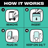 Light Trap Starter Kit for Flies/Mosquitoes/Moths
