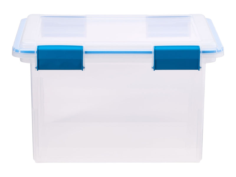 Clear Storage Box with Gasketed Lid, 30-L G6014