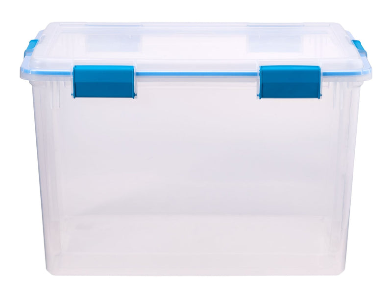 Clear Storage Box with Gasketed Lid, 76-L U6772