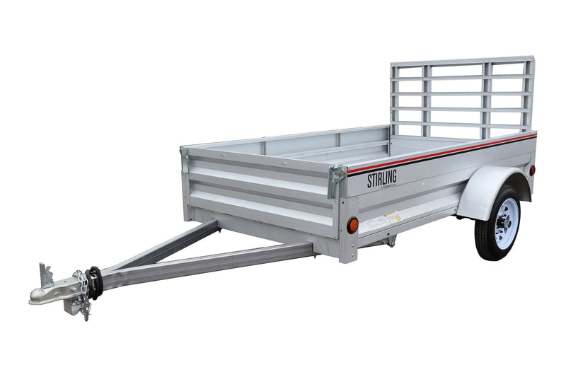 Galvalume Plus Box Trailer, 4-ft x 7-ft W0232