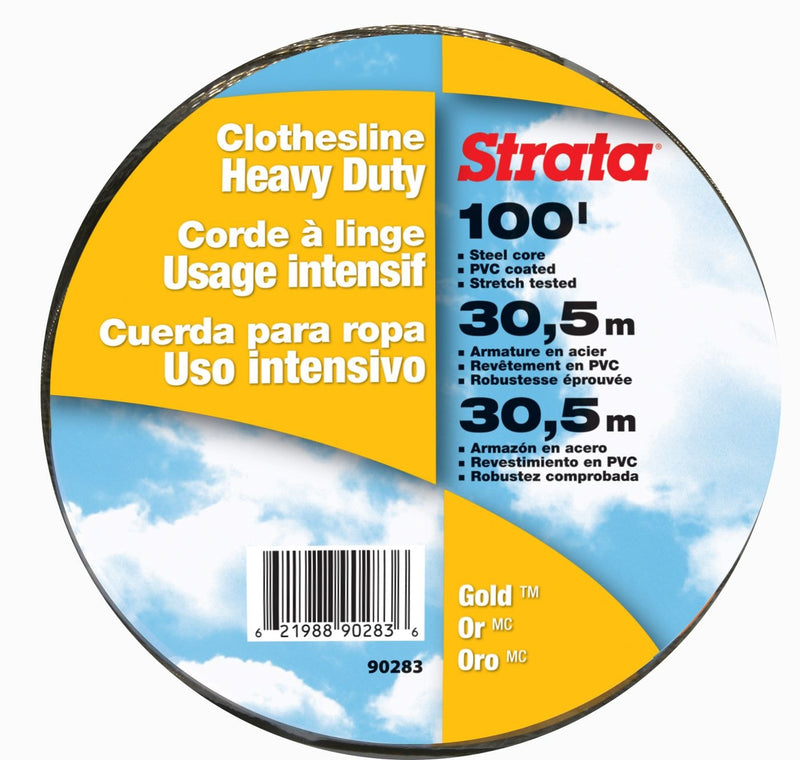 Gold Heavy Duty Clothesline, 100-ft A0016