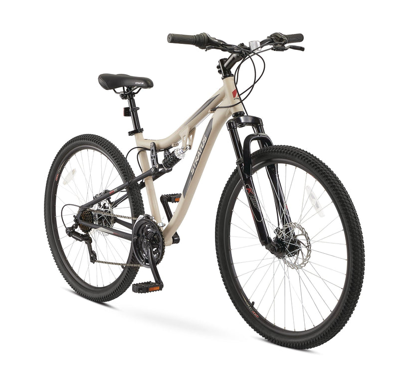 Striker Adult Bike, 21-Speed, 17-in Aluminum Frame, 27.5-in, Beige R0951