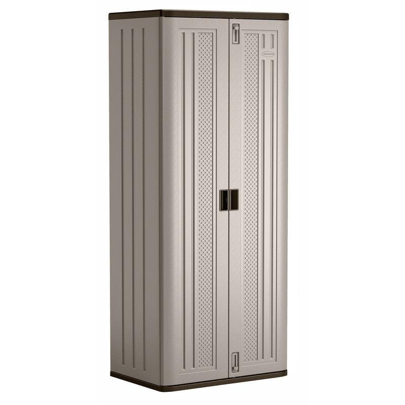 19 cu-ft Tall 3-Shelf Resin Storage Cabinet F3246
