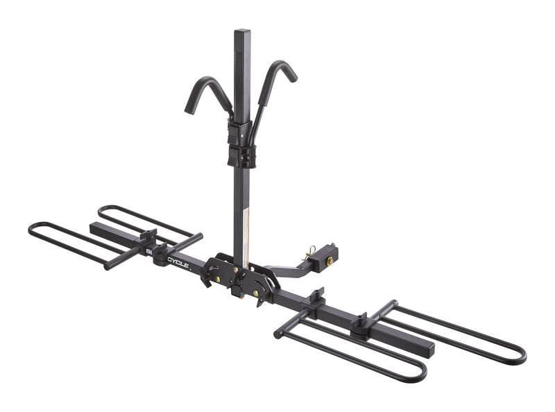 Hitch Mounted Platform Bike Carrier, 2-Bikes C4129