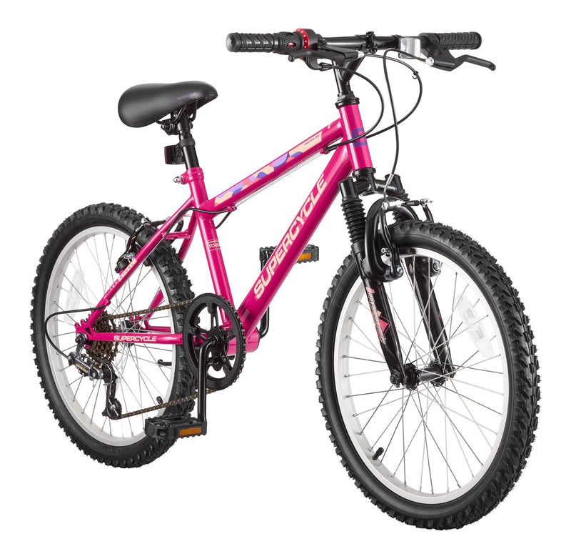 Impulse Youth HT Mountain Bike with 5-Speed Grip Shifting System, 20-in K0506