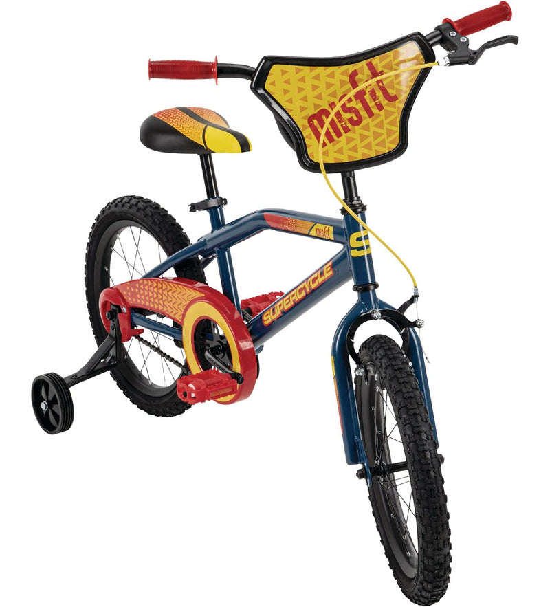 Misfit Kids' Bike, 16-in Wheel, Blue/Red K2408
