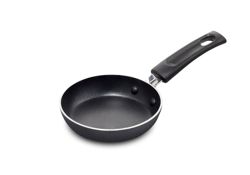 Viva Black Non-stick Aluminum Egg Pan with Bakelite Handles H6931