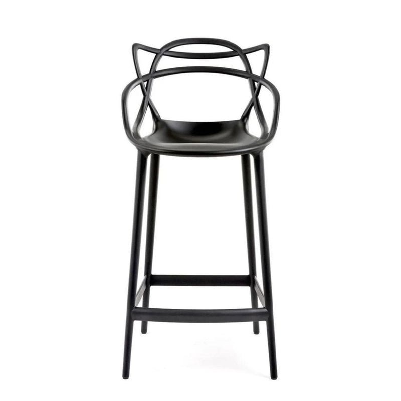 Black Molded Polypropylene Keeper Stool T7585