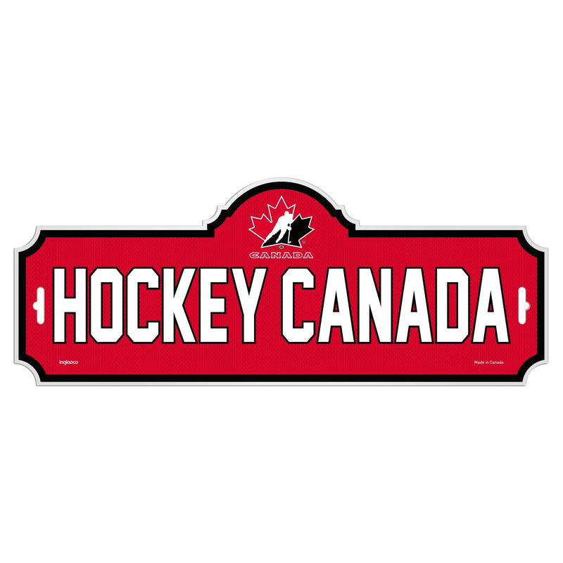 Street Sign, For Hockey Fans/Collectors, 4-in x 15-in A7747