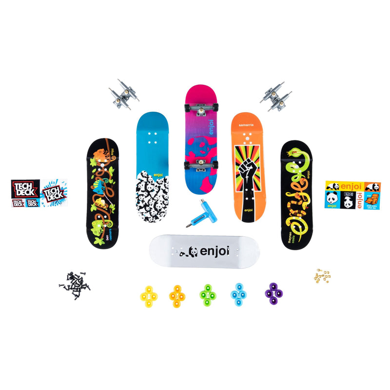 Sk8shop Finberboard Bonus Pack, Ages 6+, 6-pk C6198