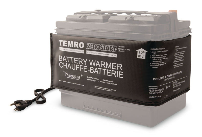 Zerostart 2800055 Battery Warmer/Blanket, 50W, 28-in P3322