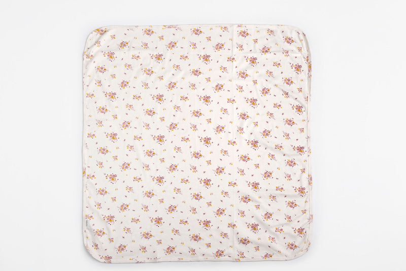 Flower Print Premium Organic Cotton Blanket I3204