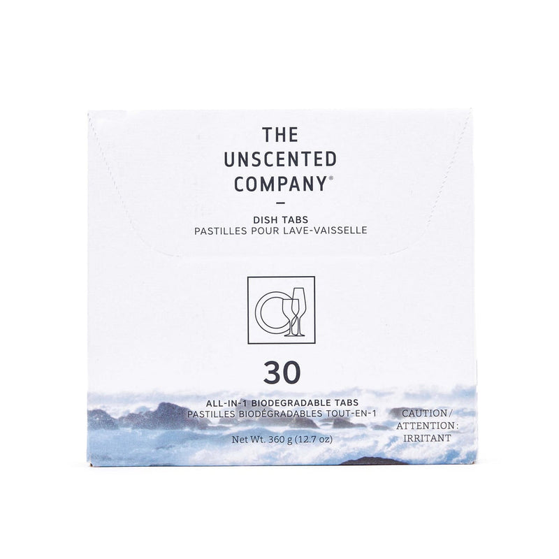 Dishwasher Detergent Tabs, Unscented, 30-pk S3525