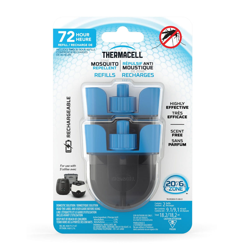 E-ZoneGuard Rechargeable Mosquito Repellent Refill 72-Hour Pack N3212