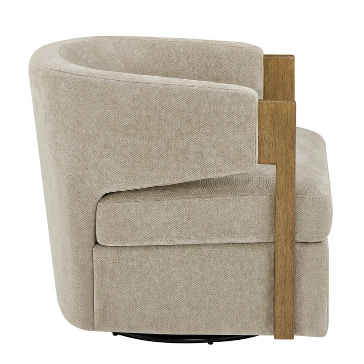 Thomasville - Fabric Swivel Chair J0599