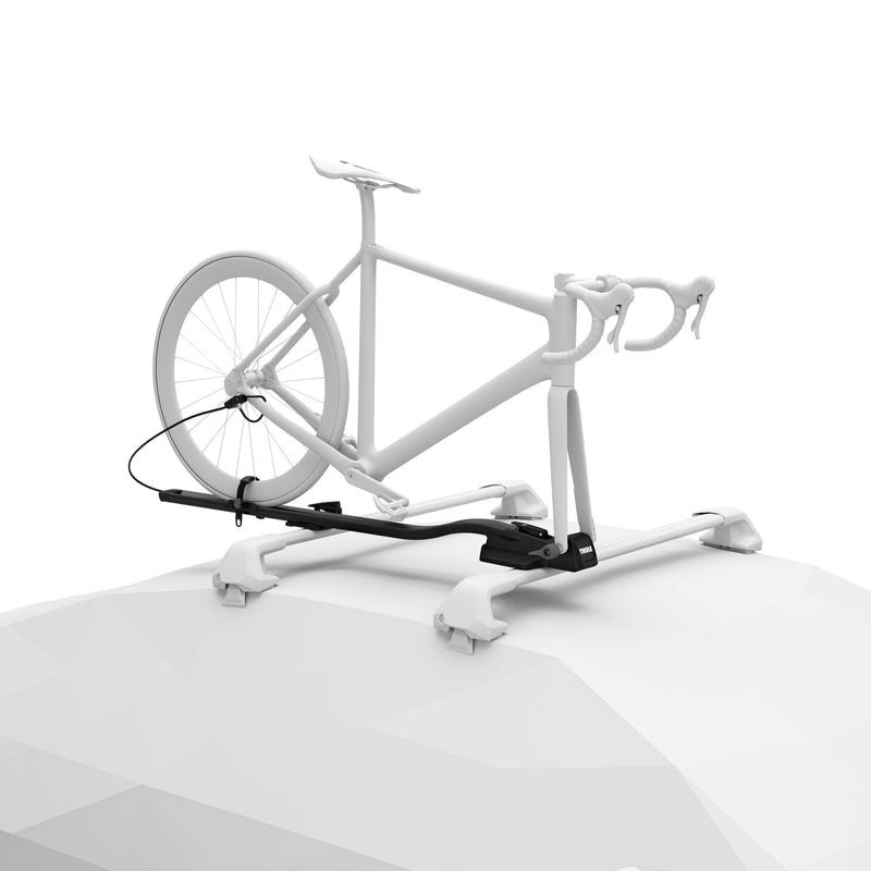 FastRide Black Lockable Fork Mount Roof Bike Rack T4123