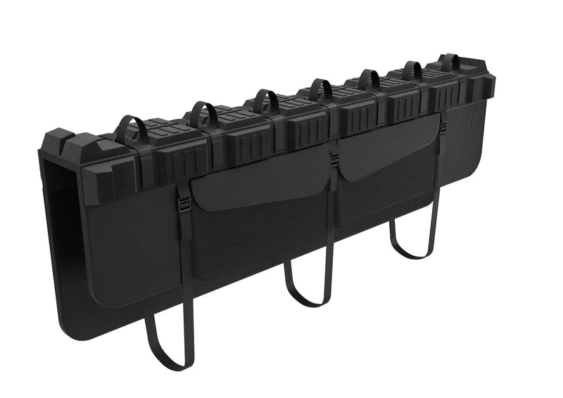 GateMate PRO Heavy-Duty 8-Bike Black Bike Rack with Storage Pockets D8209
