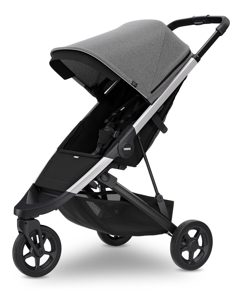 Spring Lightweight Everyday Stroller, Grey Mélange K0246