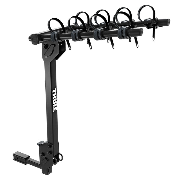 Trailway 4-Bike Hitch Mount Bike Rack, Fits 1-1/4, 2-in Receiver, Black I9168