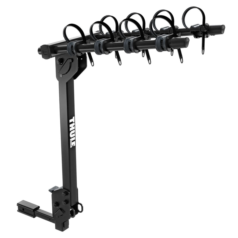 Trailway 4-Bike Hitch Mount Bike Rack, Fits 1-1/4, 2-in Receiver, Black I9168