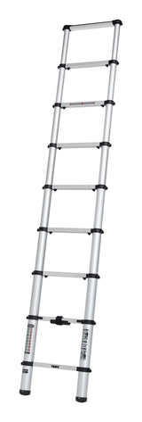 Van Ladder, Extendable with Storage Bag, Silver, 8.5-ft