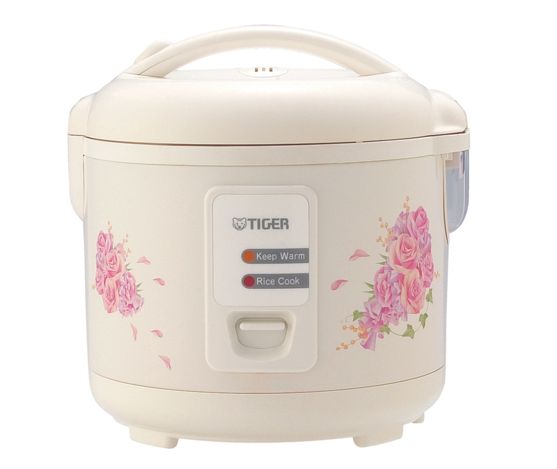 Non-Stick Rice Cooker & Steamer, White, 5.5 Cups K4650