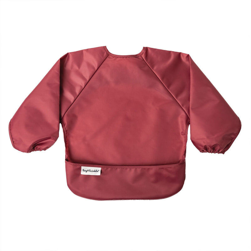 Mess-Proof Apron Bibs, Rose Burgundy, 2-pk A1092