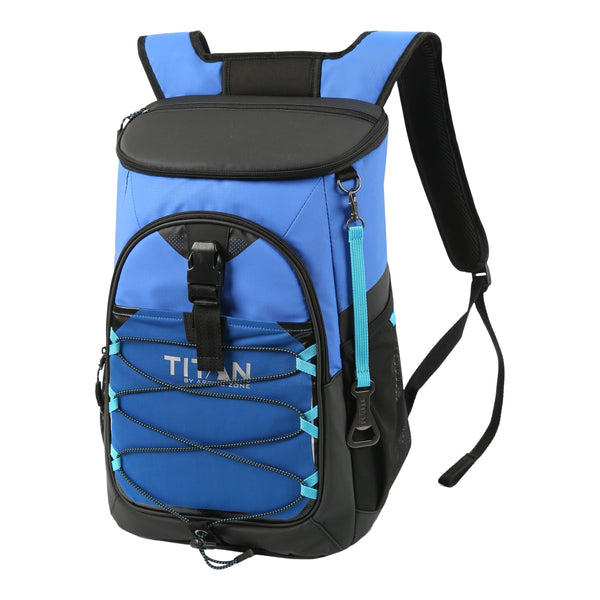 by Arctic Zone 24 Can Insulated Backpack Cooler, Blue S0233