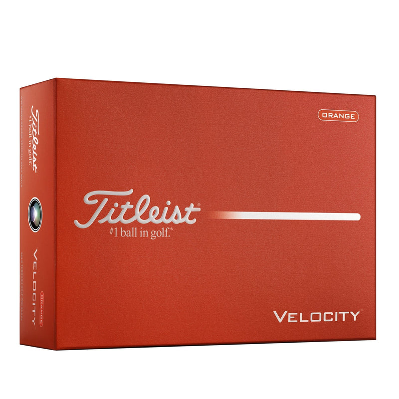 Velocity Golf Balls, Matte Orange, 12-pk Y2781