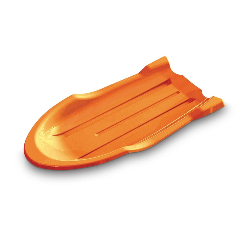 Torpedo Kids' 2-Person Lightweight Plastic Winter Snow Sled Toboggan A8527