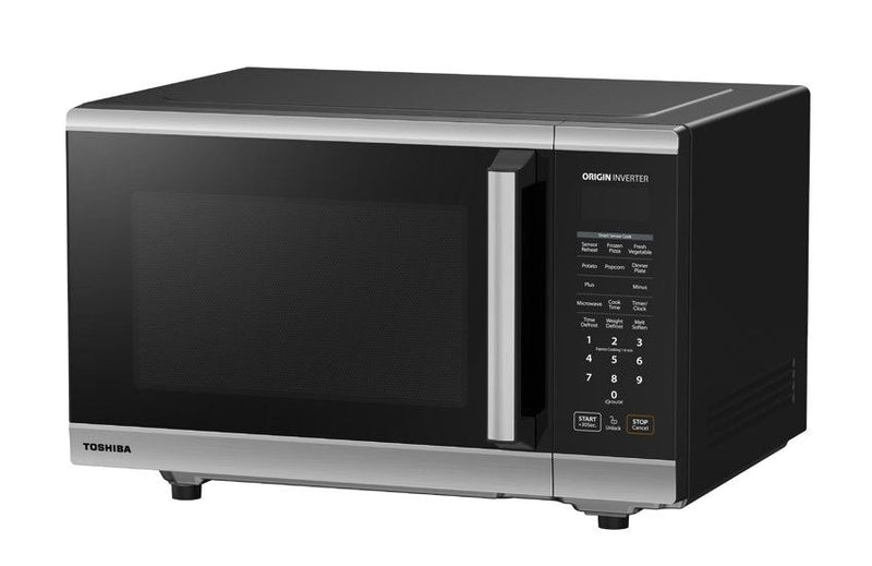 Stainless Steel Countertop Microwave Inverter Flatbed, 1.2-cu.-ft. M6575
