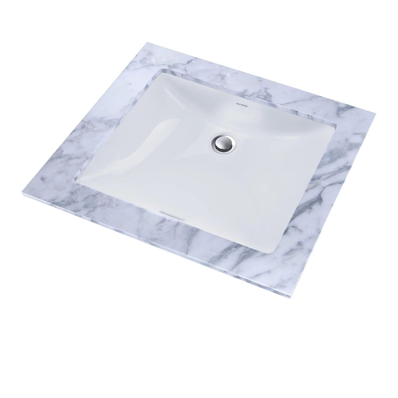 17-11/16x13-in Rectangular Vessel Undercounter Sink/Lavatory W8684