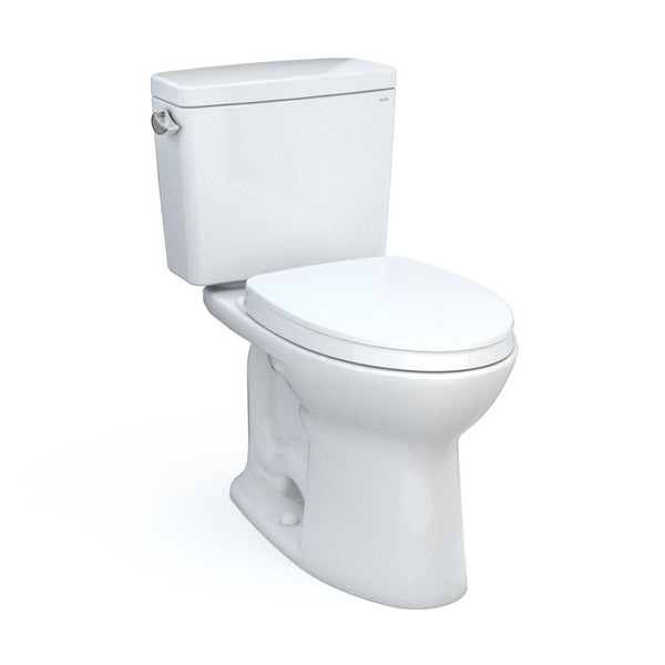Drake Two-Piece Elongated 1.6 GPF Tornado Flush Toilet with CEFIONTECT & SoftClose Seat T4292